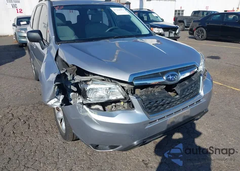2016 Subaru Forester 2.5I from USA, damaged, VIN JF2SJAAC9GH458573